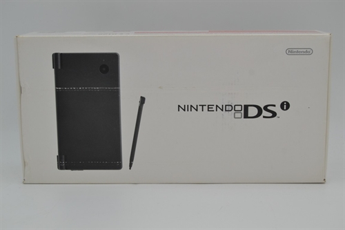 Nintendo DSi - Black - Konsol - I æske - SNR TEH100095913 (B Grade) (Genbrug)